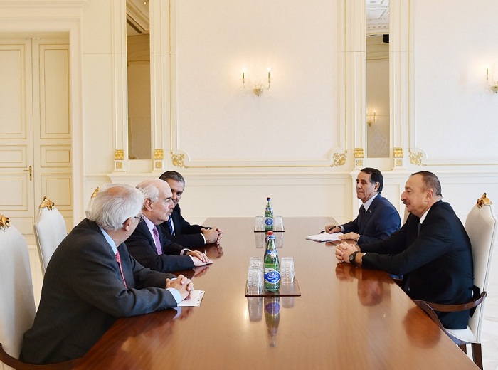 Ilham Aliyev meets president of Centrist Democrat International